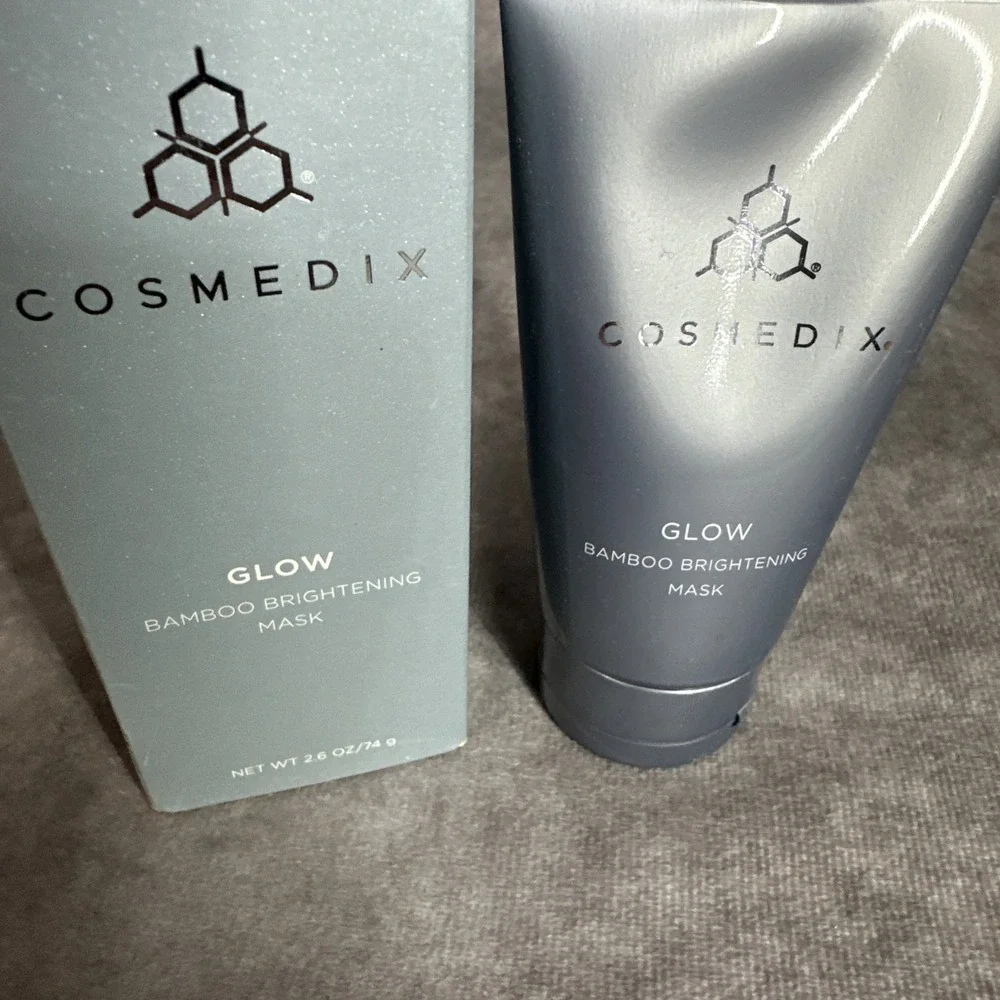 Cosmedix GLOW Bamboo Brightening Mask‎ 2.6 oz/74g Sealed In Box B7